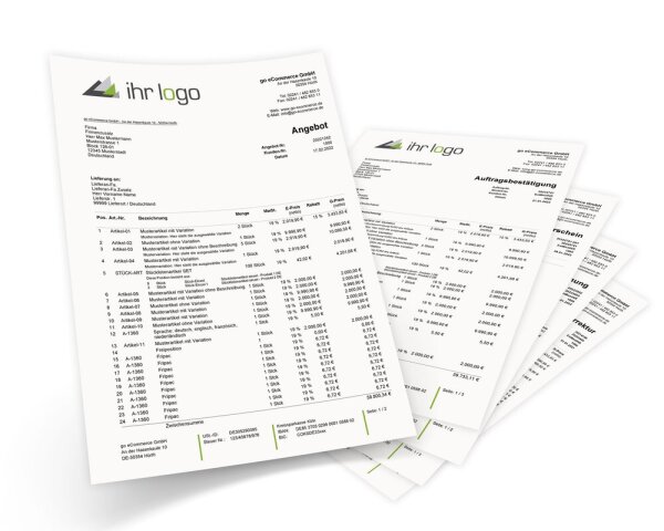 JTL Druckvorlagen (Set) FLEXIBLE - B2B/B2C 2.0